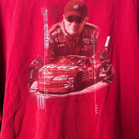 Chase Authentics Dale Earnhardt Jr Bud 8 Car Short Sleeve Short Red XL - Picture 5 of 7